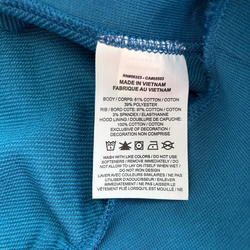 Nike Men's Dri-FIT Halftone Floratone Hoodie Mens Medium Blue Standard Issue NWT - Picture 9 of 12